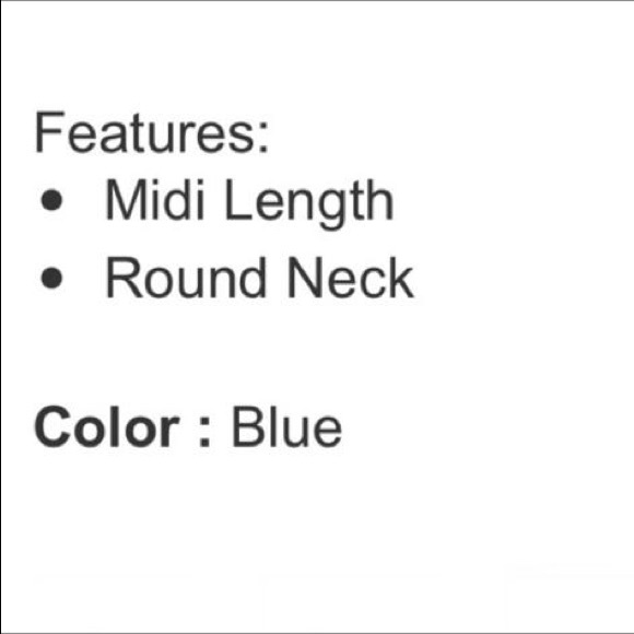 Hilary Radley Ladies' Midi Dress, Blue (size : XS, S, M, L, XL, XXL, 2X, 3X) - Picture 7 of 9